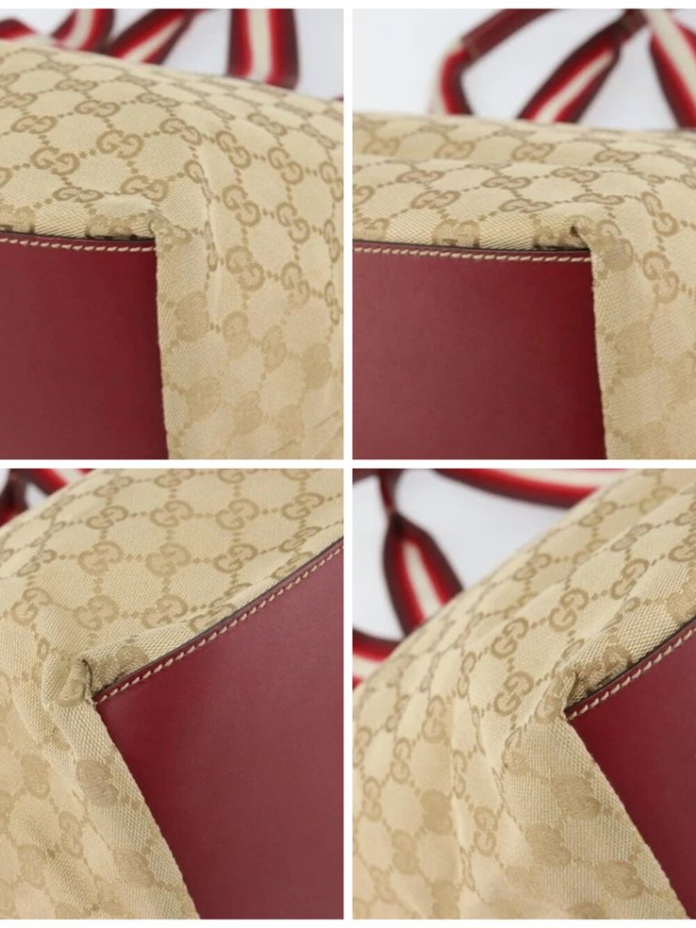 GUCCI GG Canvas Tote Bag Beige 131230 Auth SW2064 - Picture 16 of 16